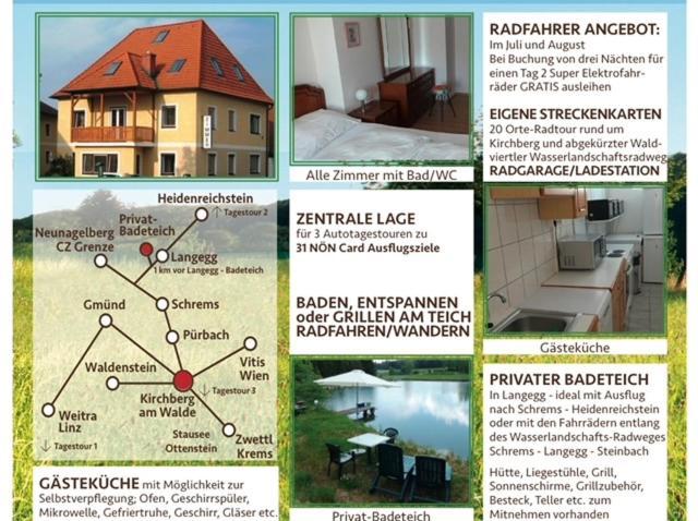 Sommerfrische Waldviertel Kirchberg am Walde 외부 사진